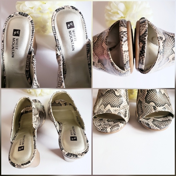 White Mountain Datenight Mule Size 8.5 M - Picture 4 of 8